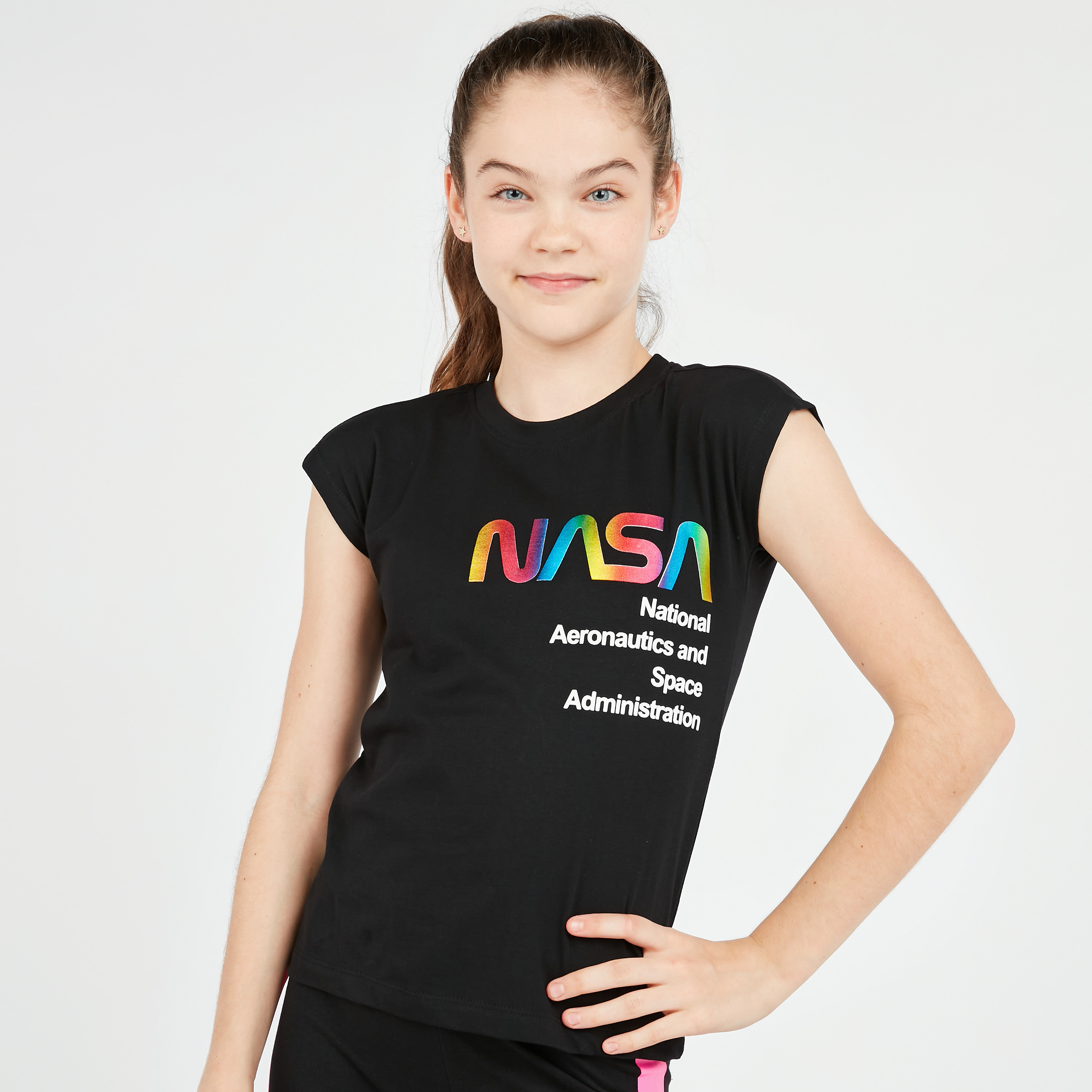 Nasa t shirt shop women s h m