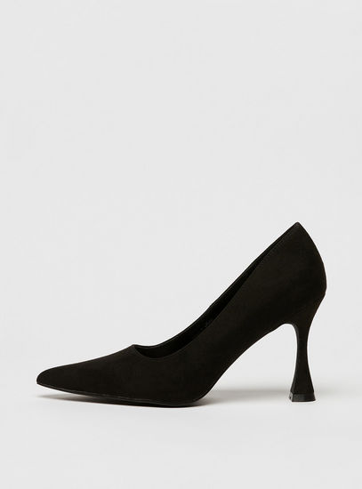 Solid Pointed Toe Heels