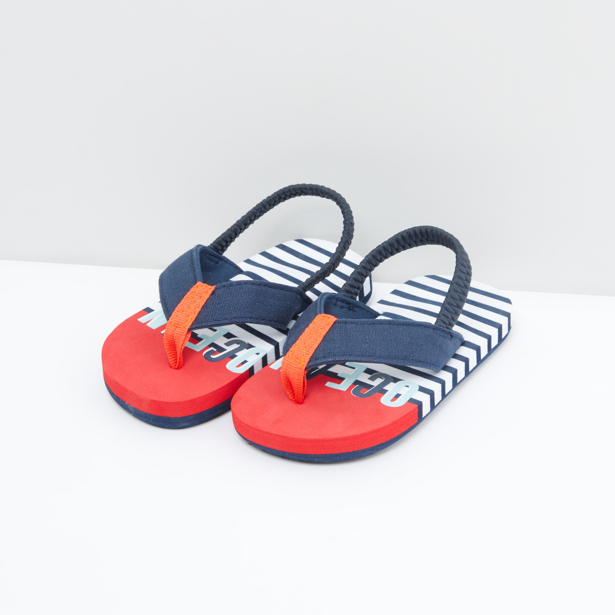 Flip flops with back on sale strap