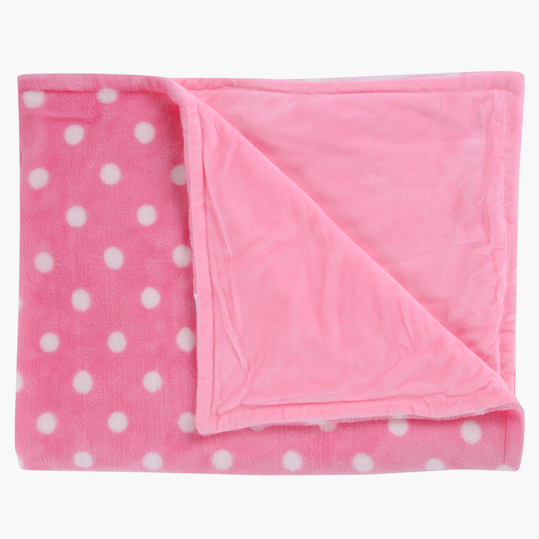 Pink polka 2024 dot blanket