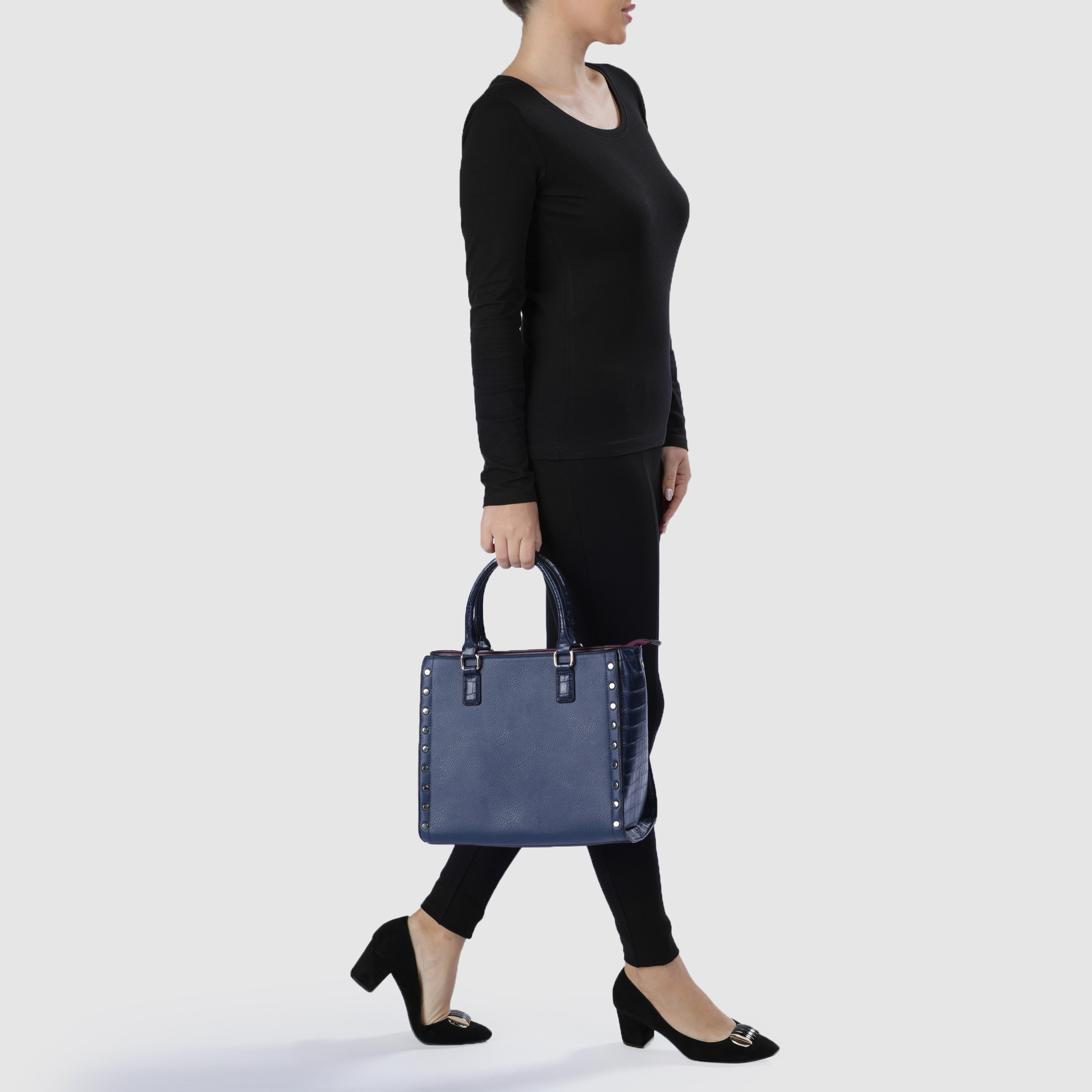 Shop Embellished Tote Bag with Zip Closure Online | Max UAE