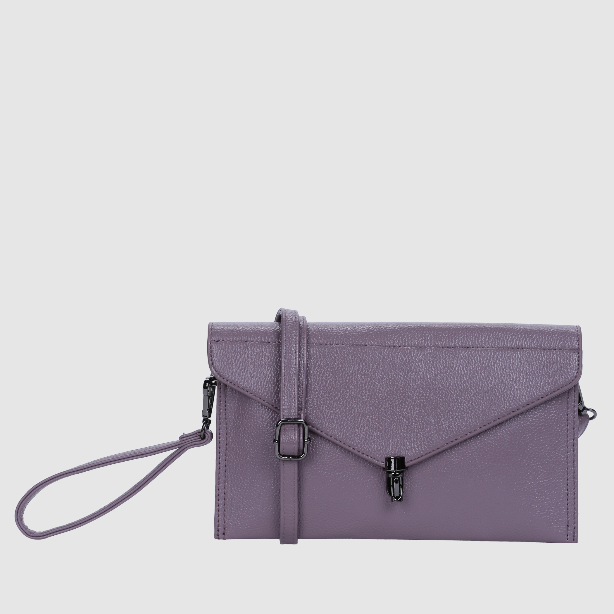 Shop Textured Sling Bag with Zip Closure and Flap Online Max UAE