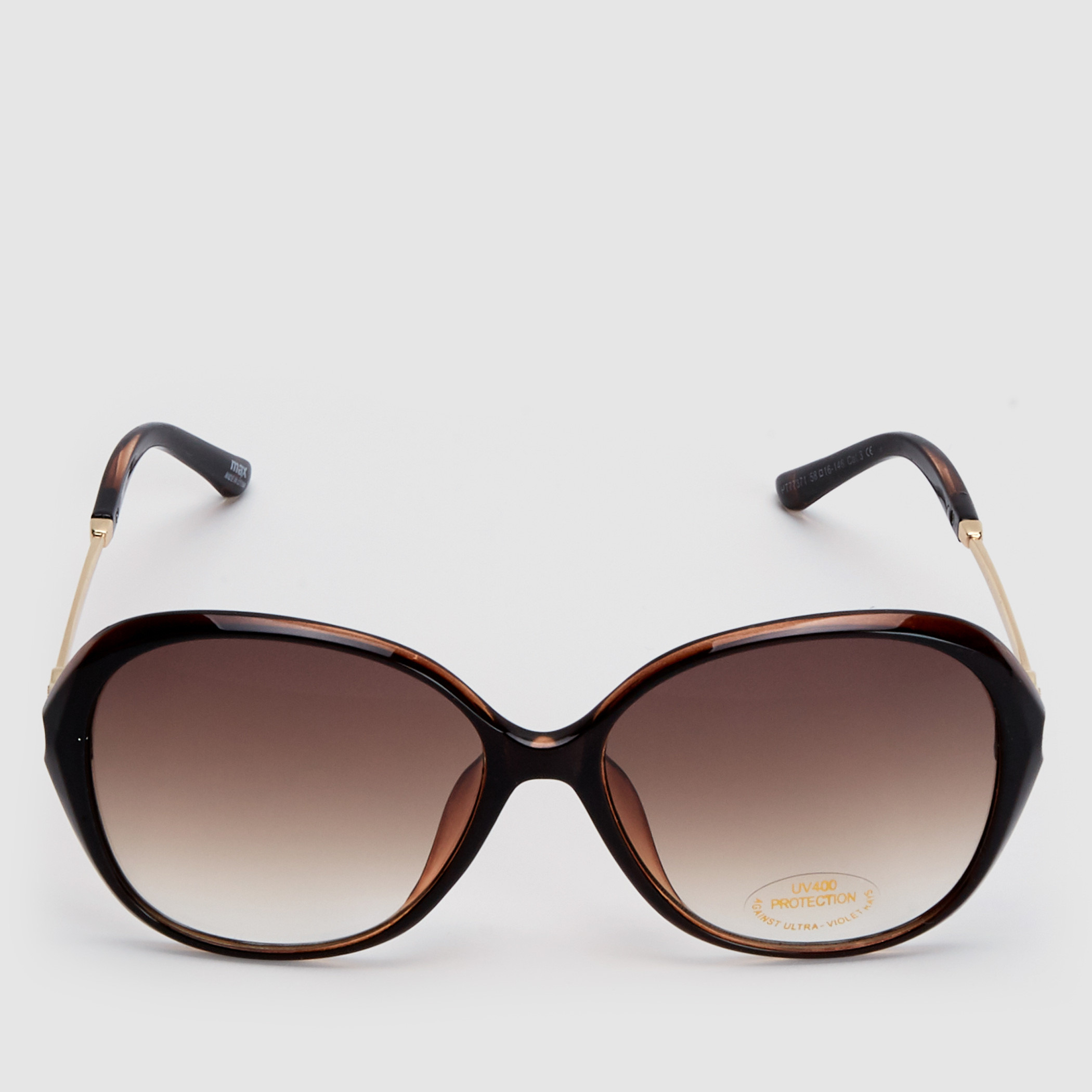 Shop Rectangular Sunglasses with Printed Temple Online | Max UAE