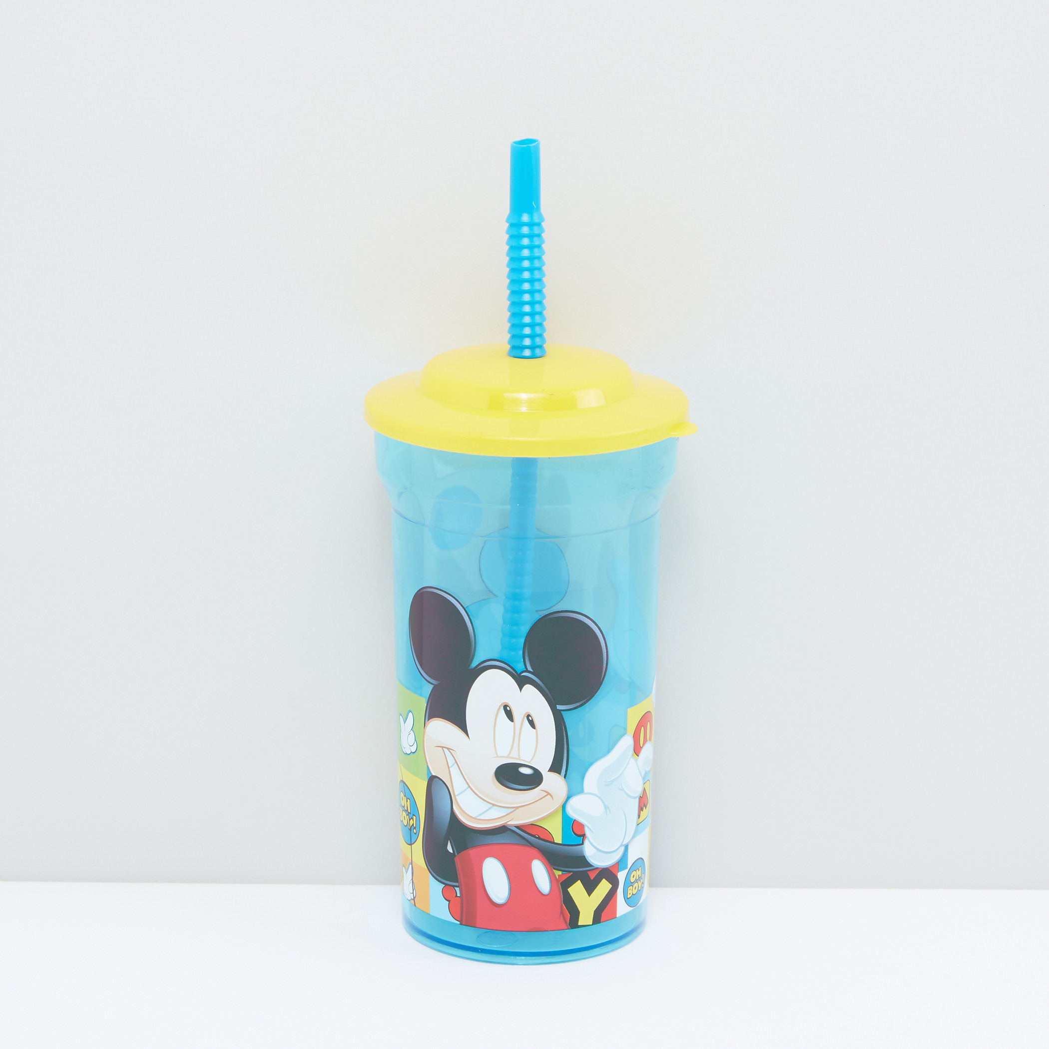 Mickey mouse straw hot sale cup