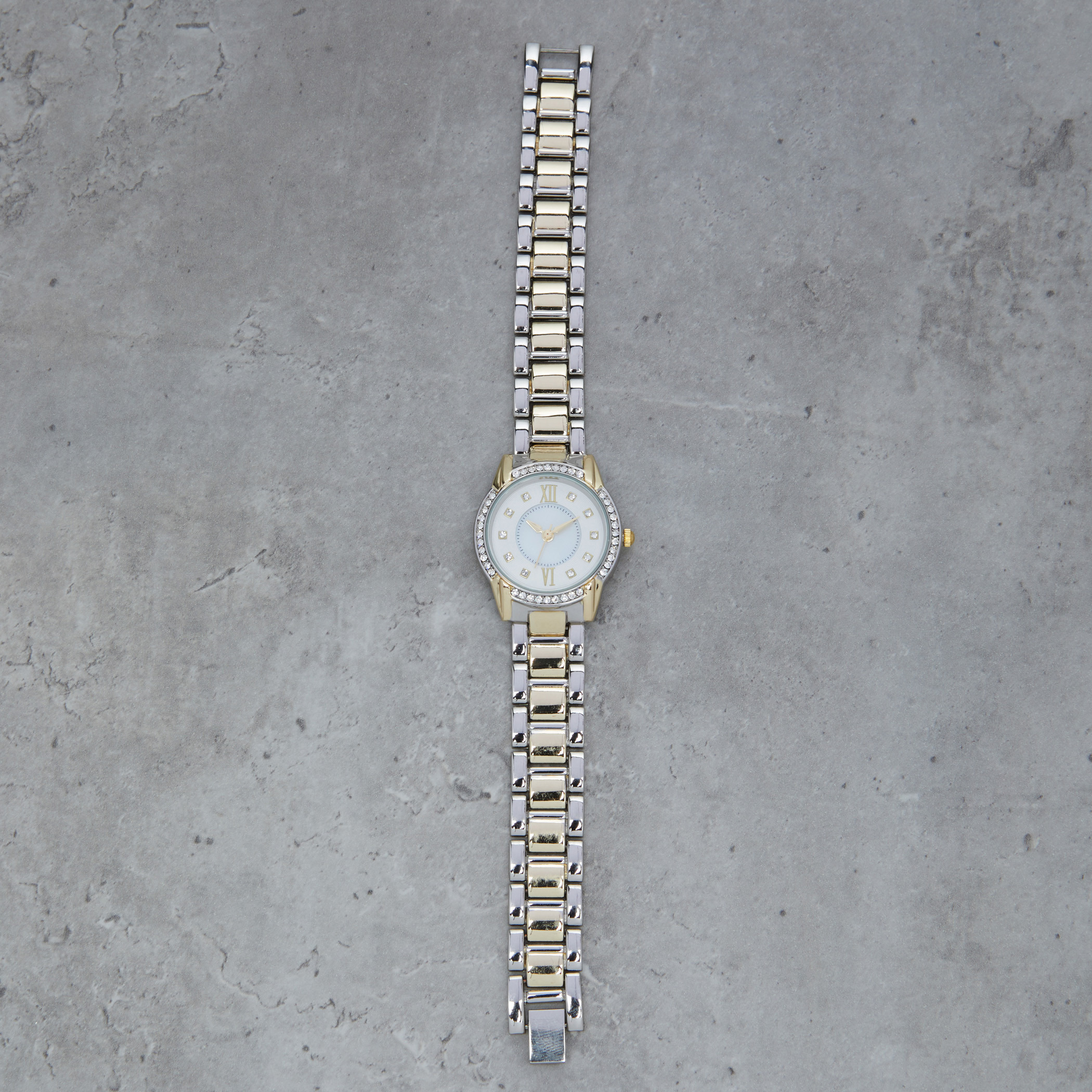 1pc Round Pointer Quartz Watch & 1pc Bracelet | Gold watches women, Stylish  watches for girls, Elegant watches women