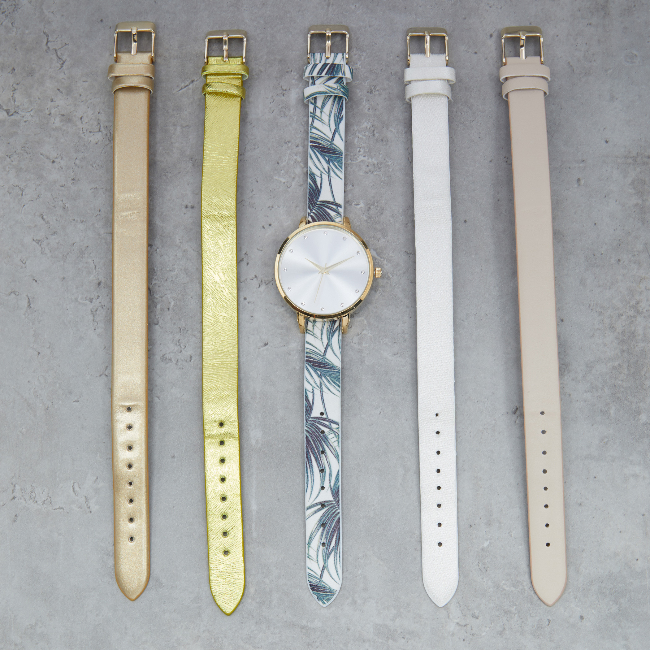 Ladies watch with different on sale straps