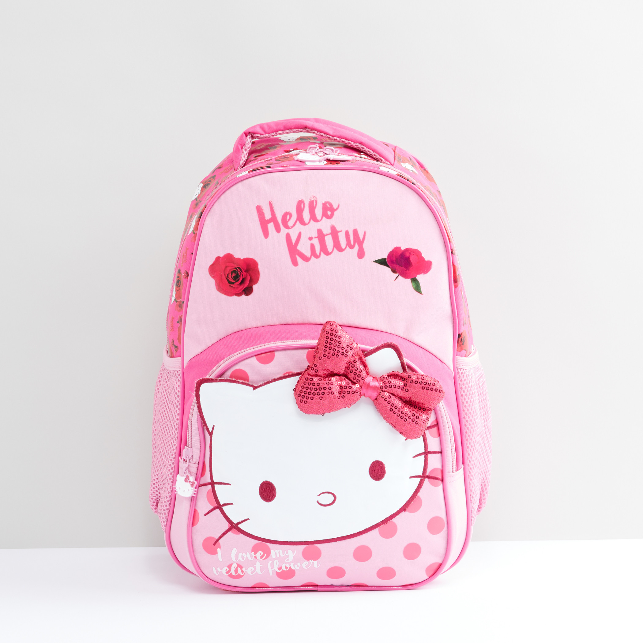 Hello kitty pink on sale backpack