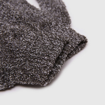 Textured Bath Gloves--image-1