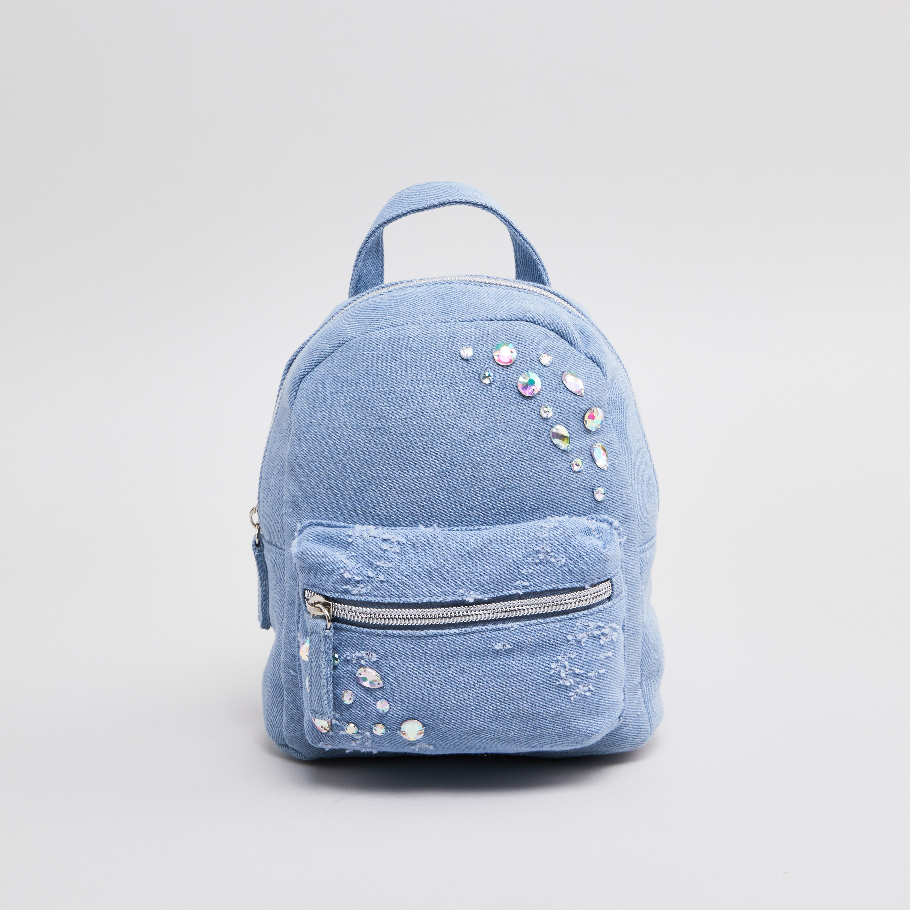 Chanel Timeless Backpack Denim Blue | SACLÀB