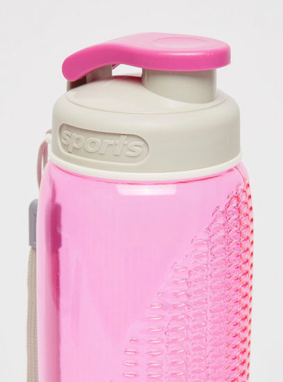 Textured Water Bottle with Flip Cap