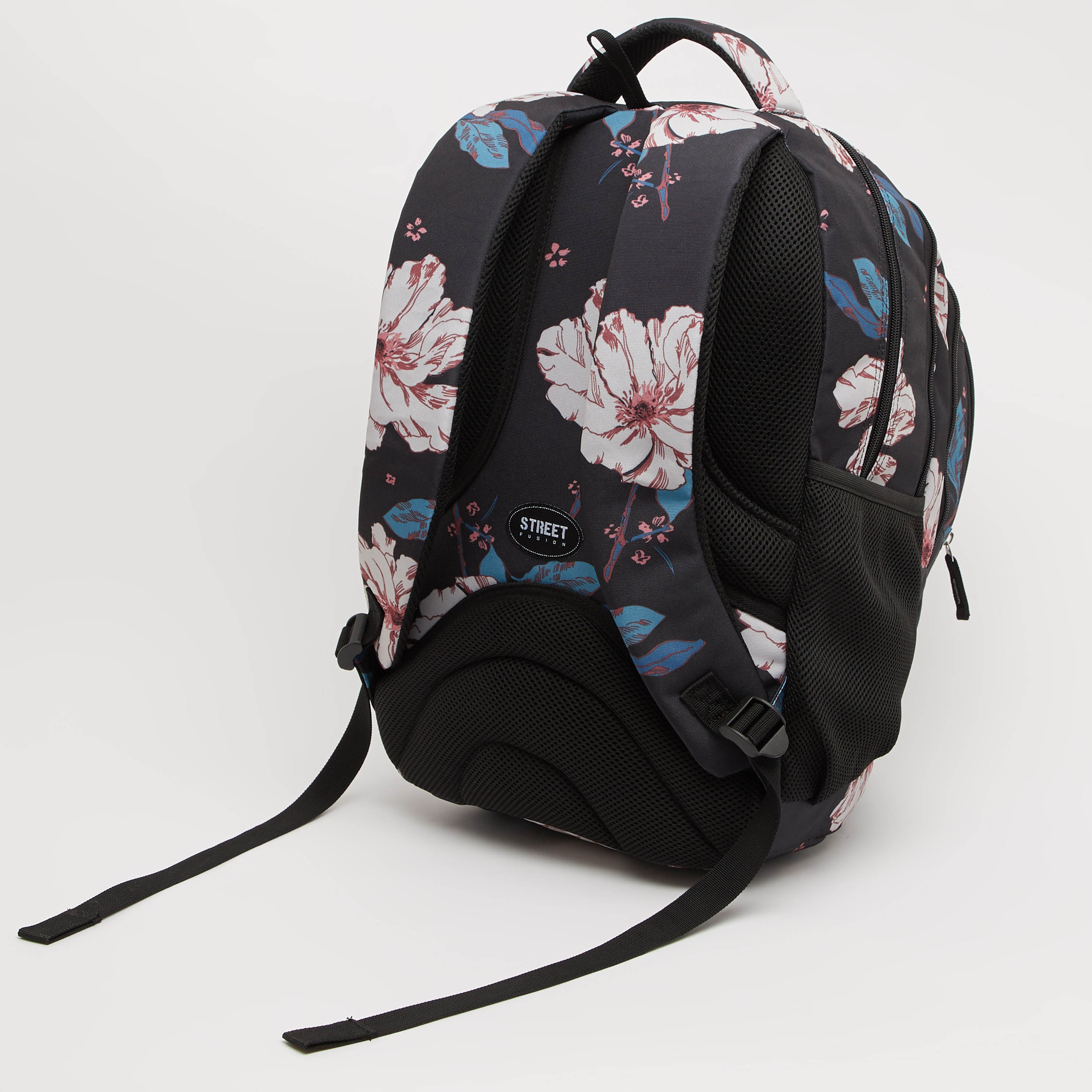 Black hotsell floral backpacks