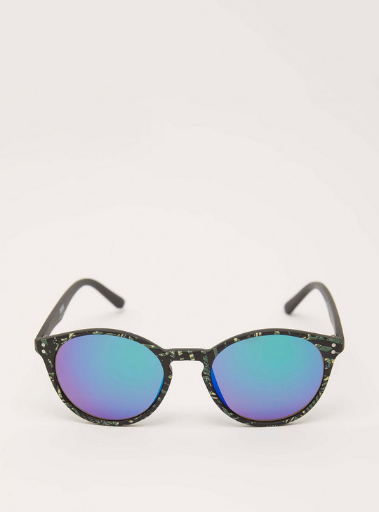 Full Rim Printed Sunglasses