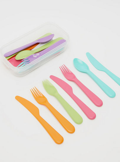 Assorted 18-Piece Cutlery Set