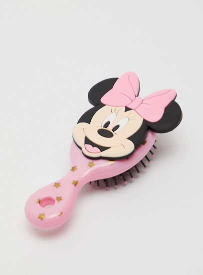 Shop Minnie Mouse Applique Detail Hair Brush Online | Max UAE