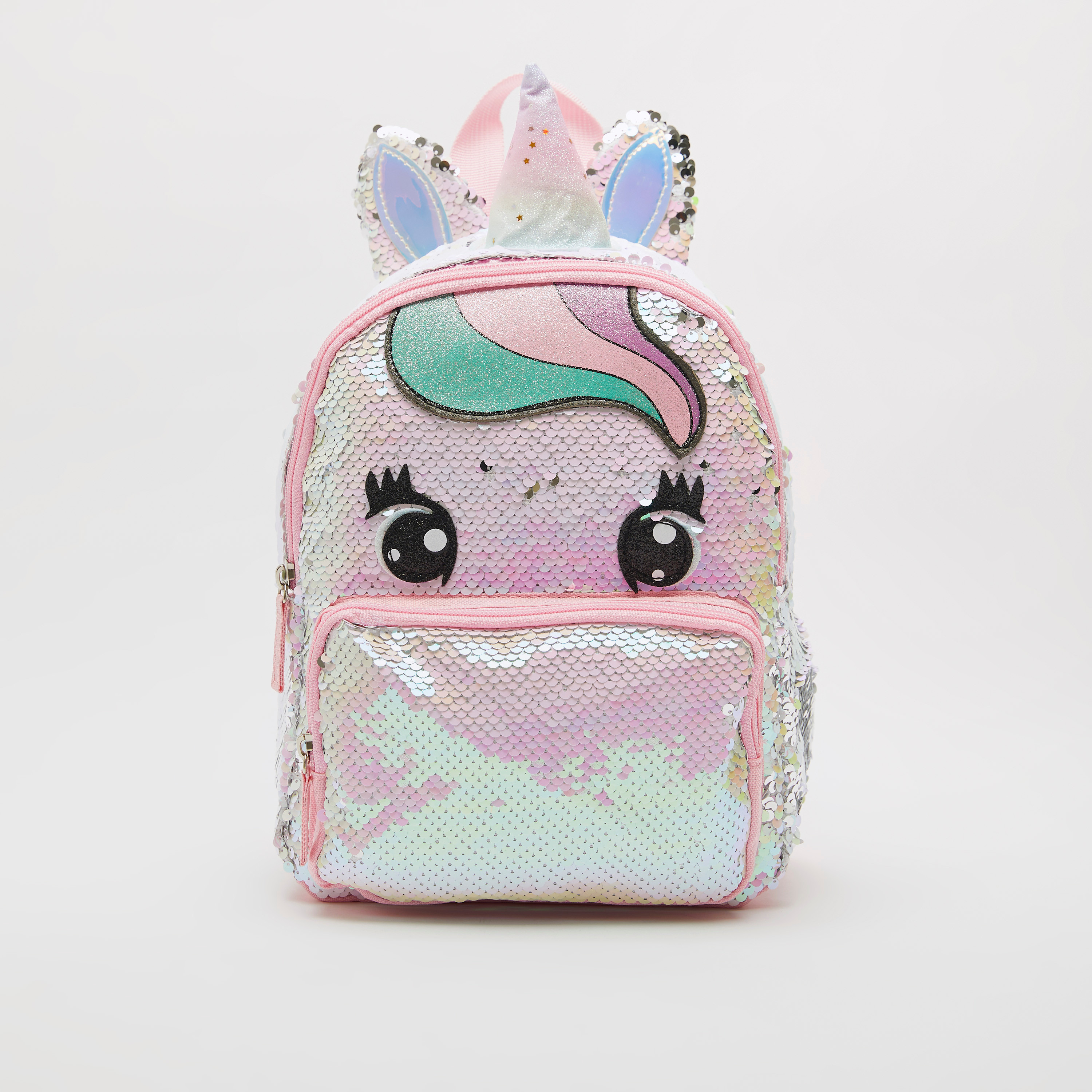 Buy Fancyku- Glitter Unicorn Crossbody Purse Bag Cute Cartoon Unicorn Sequin  Crossbody Bag Novelty Unicorn Horn Handbag for Teens Girls Women(Black)  Online at desertcartINDIA