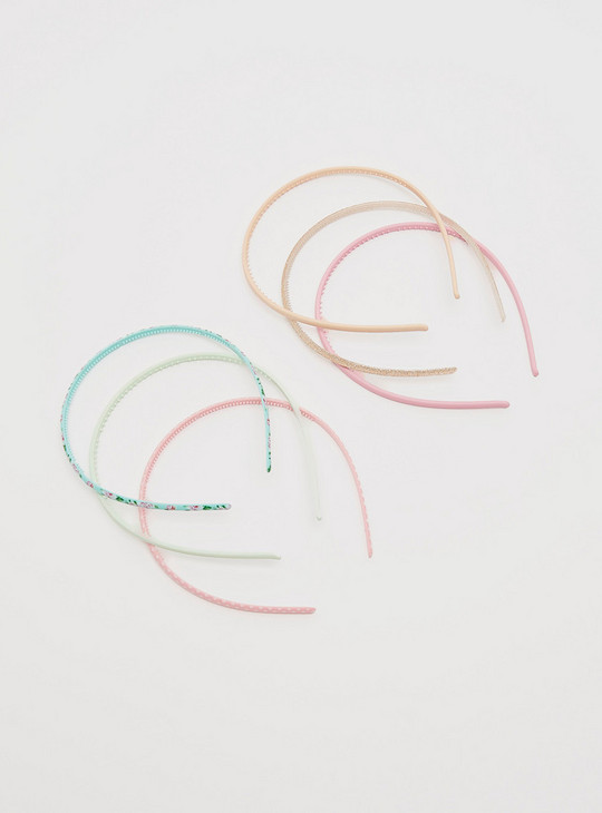 Set of 6 - Assorted Hair Band