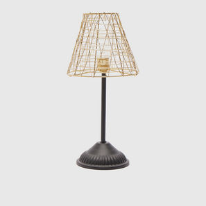 Metal Table Lamp - 15x15x33 cms