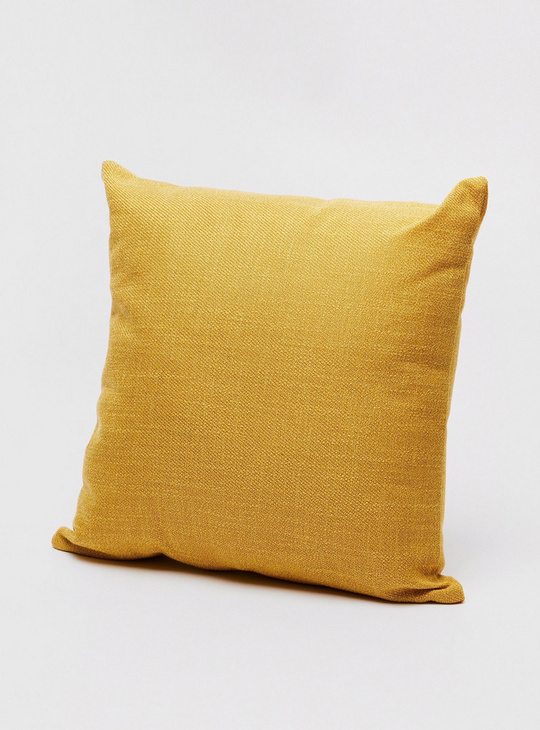 Solid Filled Cushion with Zip Closure - 43x43 cms