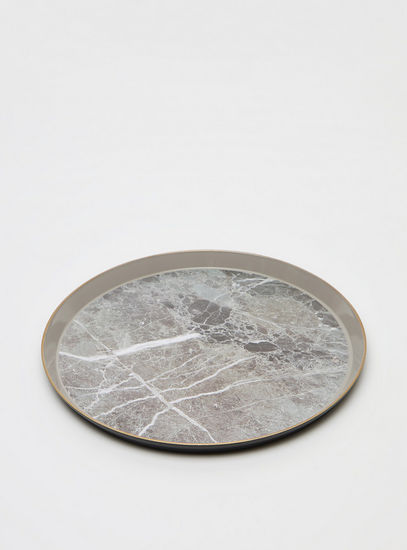 Marble Print Serving Tray - 2x35 cms