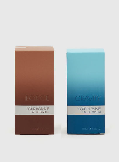 Gravity and Force 2-Piece Pour Homme Eau de Parfum Set - 100 ml