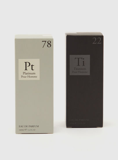 Platinum and Titanium 2-Piece Pour Homme Eau de Parfum Set - 100 ml