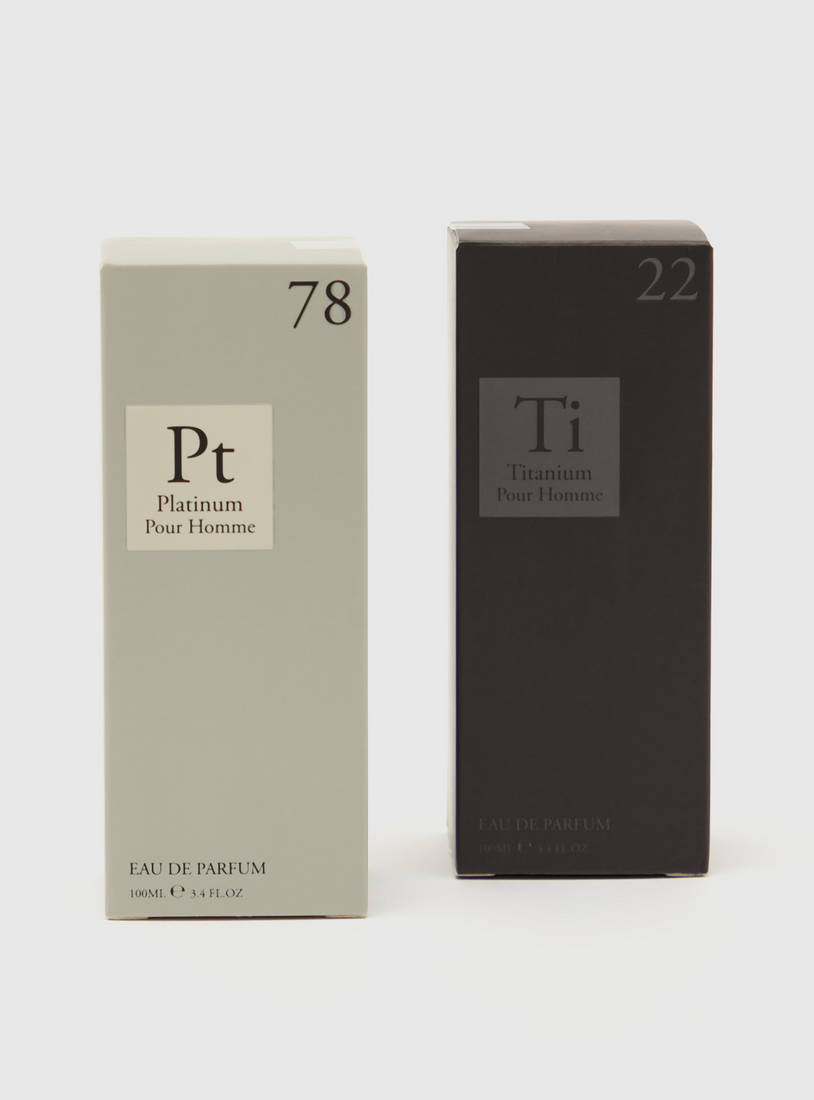 Platinum and Titanium 2-Piece Pour Homme Eau de Parfum Set - 100 ml-Fragrances-image-0