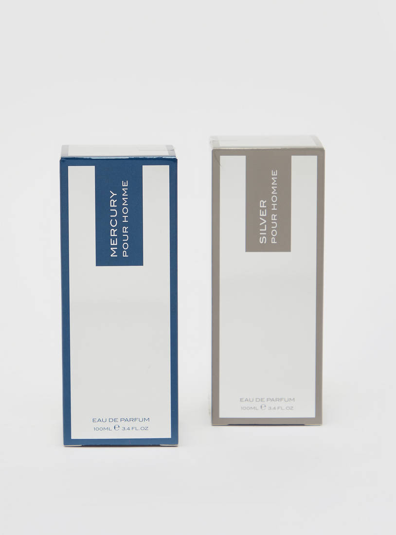 Mercury and Silver 2-Piece Pour Homme Eau de Parfum Set-Fragrances-image-0