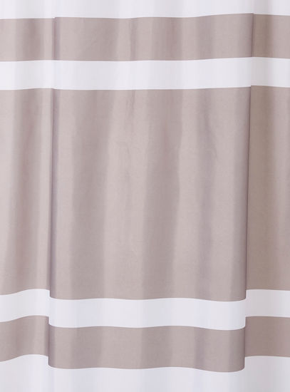 Striped Shower Curtain - 180x180 cms