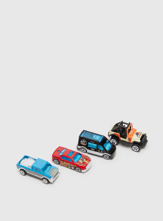 Set of 4 - Assorted Toy Car