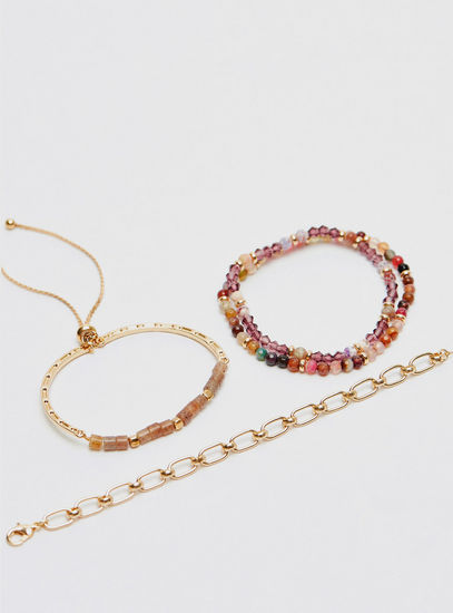 Set of 4 - Assorted Bracelet-Bangles & Bracelets-image-0