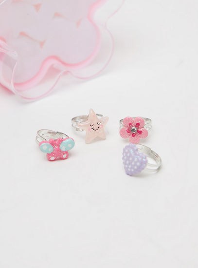 Set of 4 - Assorted Rings