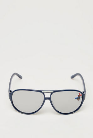 Spider-Man Print Full Rim Sunglasses with Nose Pads
