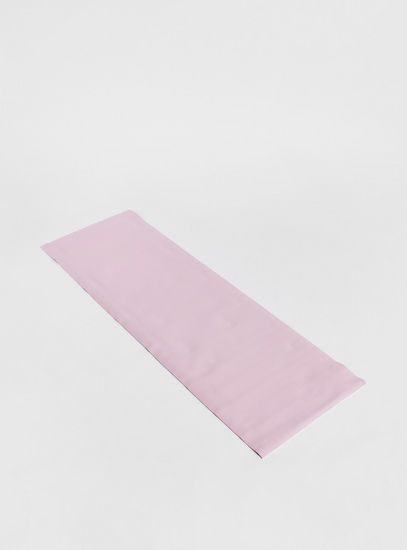 Solid Yoga Mat with Strap - 183x61x0.5 cms-Other Accessories-image-1