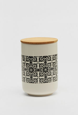 Printed Ceramic Jar