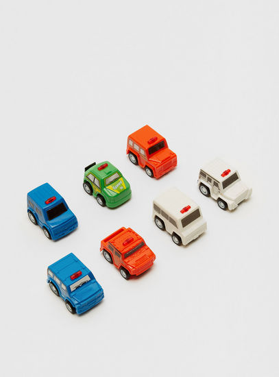 City Transport Convoy Mini Cars Toy Set