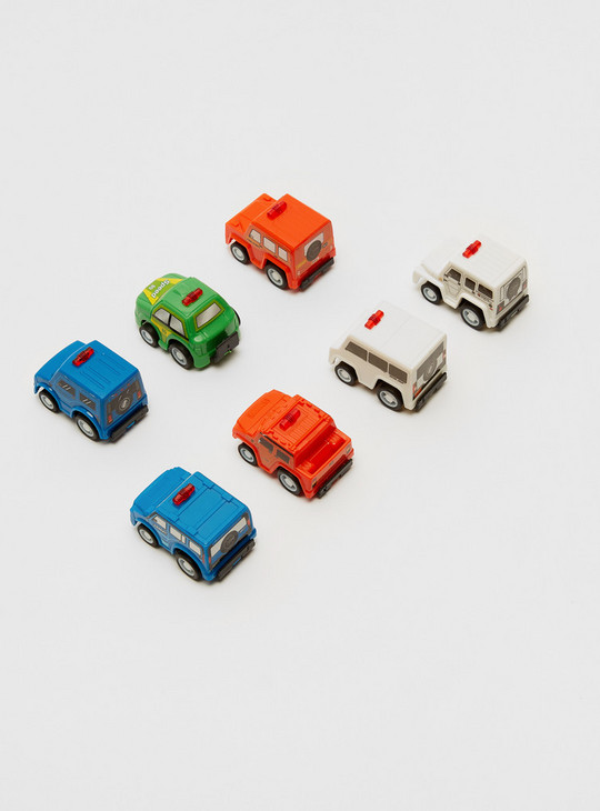 City Transport Convoy Mini Cars Toy Set