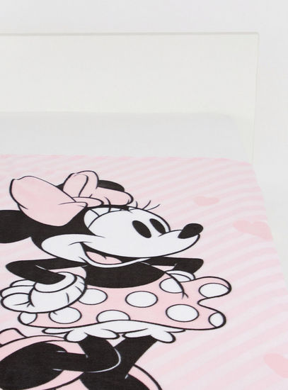Minnie Mouse Print Throw - 152x127 cms