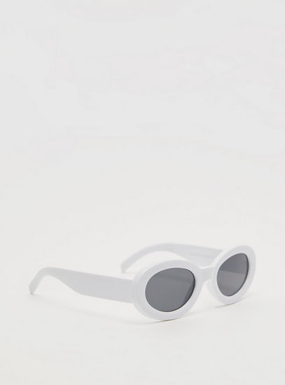 Full Rim Tinted Sunglasses with Nose Pads