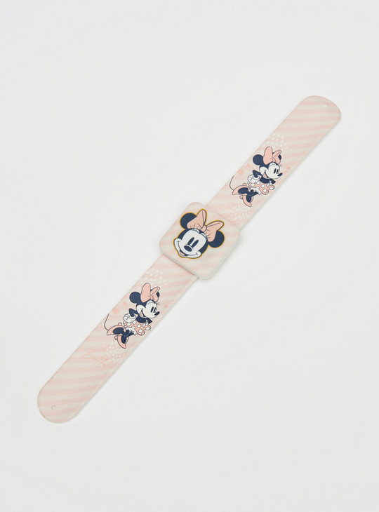 Minnie Mouse Print Wrist Watch