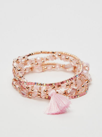 Set of 5 - Embellished Bracelet