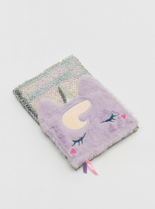 Unicorn Accented Ruled Notebook