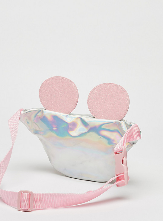 Minnie Mouse Applique Detail Waist Bag