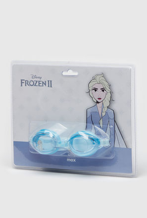 Elsa Print Adjustable Swimming Goggles
