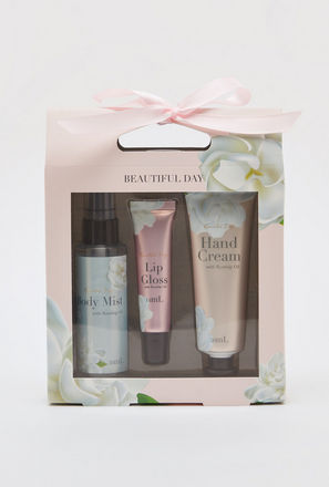 Beautiful Day Body Mist with Lip Gloss and Hand Cream