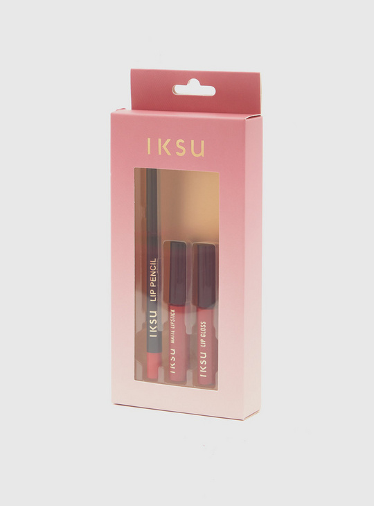 IKSU 3-Piece Lip Makeup Kit