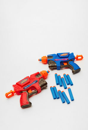 The Firearms Times 2-Piece Toy Shooter Set with Bullets