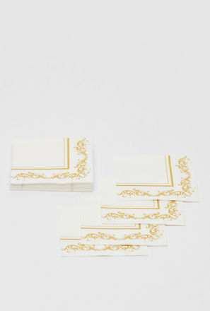 Printed Paper Napkin Set - 25x25 cms