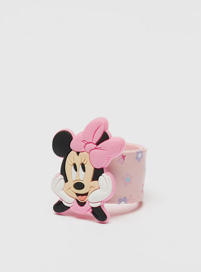 Minnie Mouse Embossed Slap Bracelet