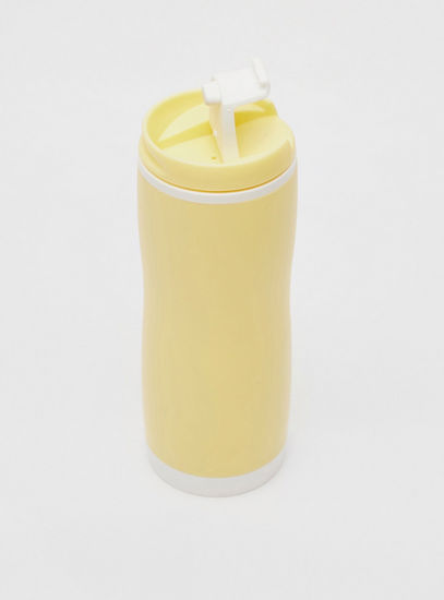 Solid Thermo Water Bottle with Flip Cap