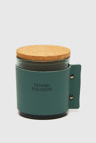 Fennel Fougere Scented Jar Candle with Lid